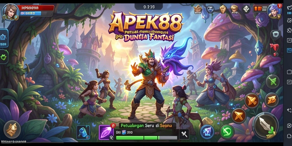Tampilan gameplay APEK88 yang memikat dan penuh aksi.