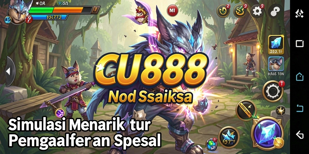 Tampilan gameplay CU888 yang menarik dan penuh strategi.
