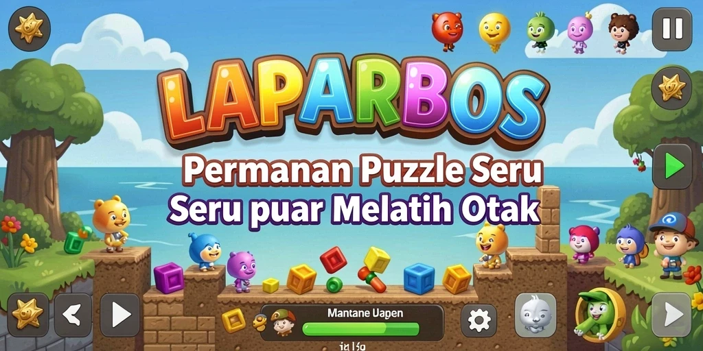 Gameplay menantang dengan teka-teki seru di LAPARBOS.