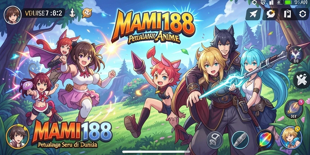 Screenshot utama MAMI188 menunjukkan gameplay yang menarik dan penuh warna.