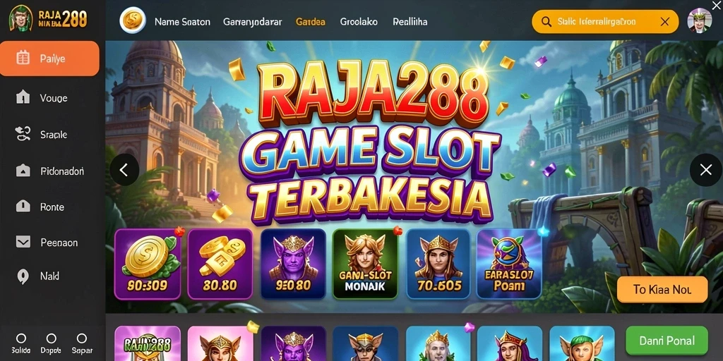 Tampilan gameplay menarik dari RAJA288 yang siap memanjakan Anda.