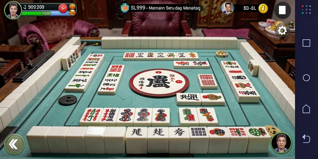 Tampilan gameplay Mahjong di SL999 yang menarik dan seru.